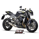 SC Project S1 Exhaust - Triumph Street Triple 765 S/R/RS (2017 - 19)